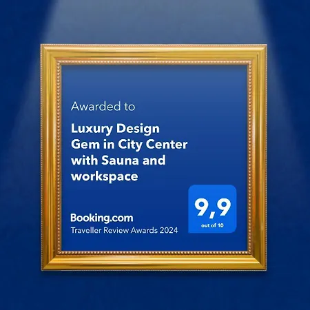 Luxury Design Gem In Center With Sauna And Workspace Apartment *